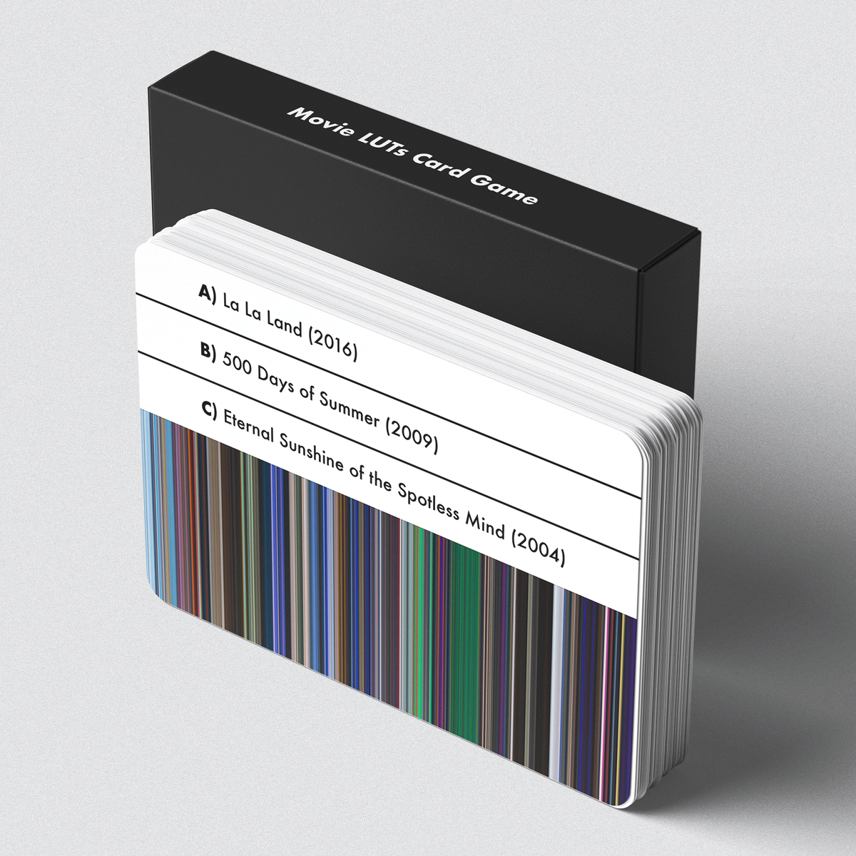 Movie LUTs Card Game