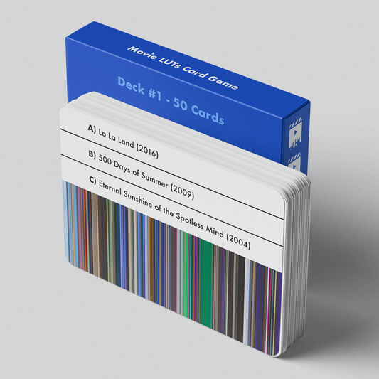 Movie LUTs Card Game
